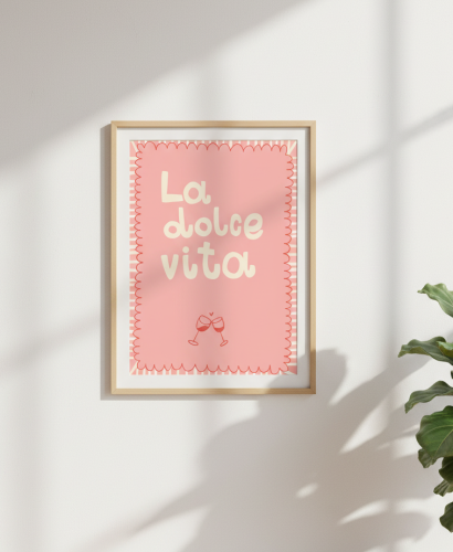 Plakat La dolce vita