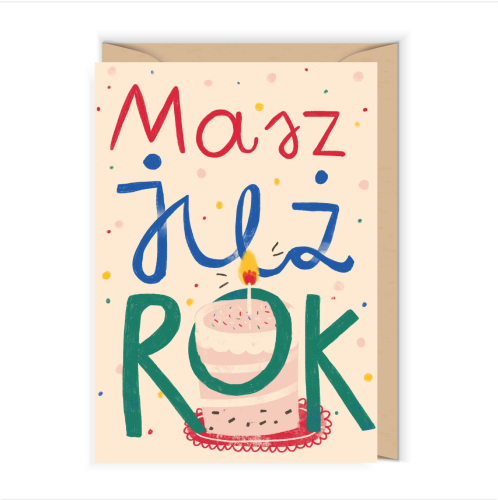 Kartka na roczek