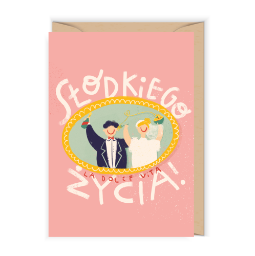 Kartka ślubna Słodkiego życia